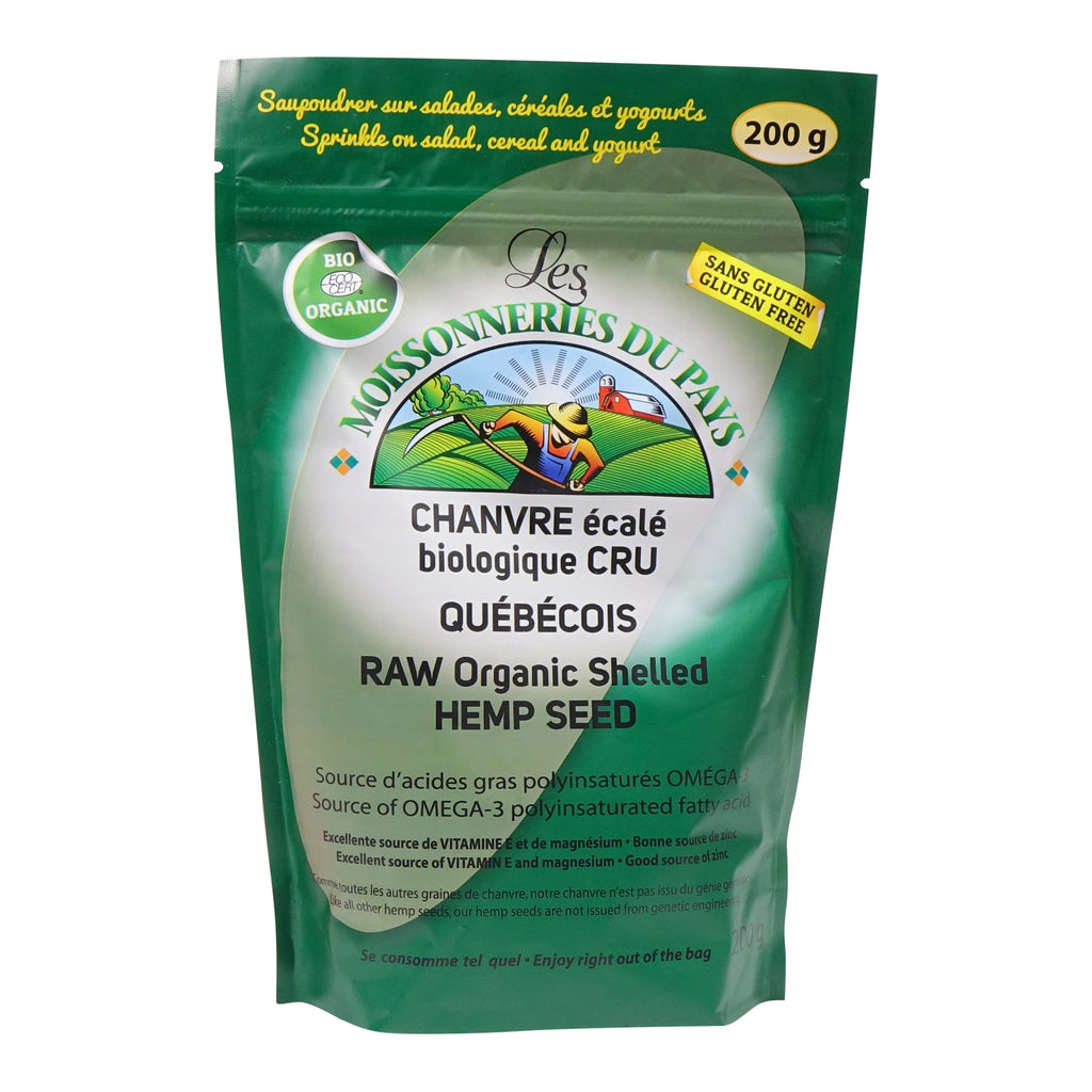 Organic shelled hemp seed 200 g