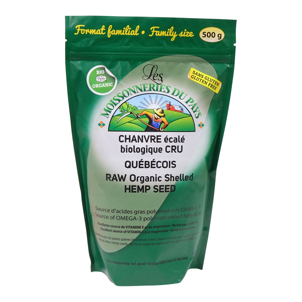 Organic shelled hemp seed 500 g