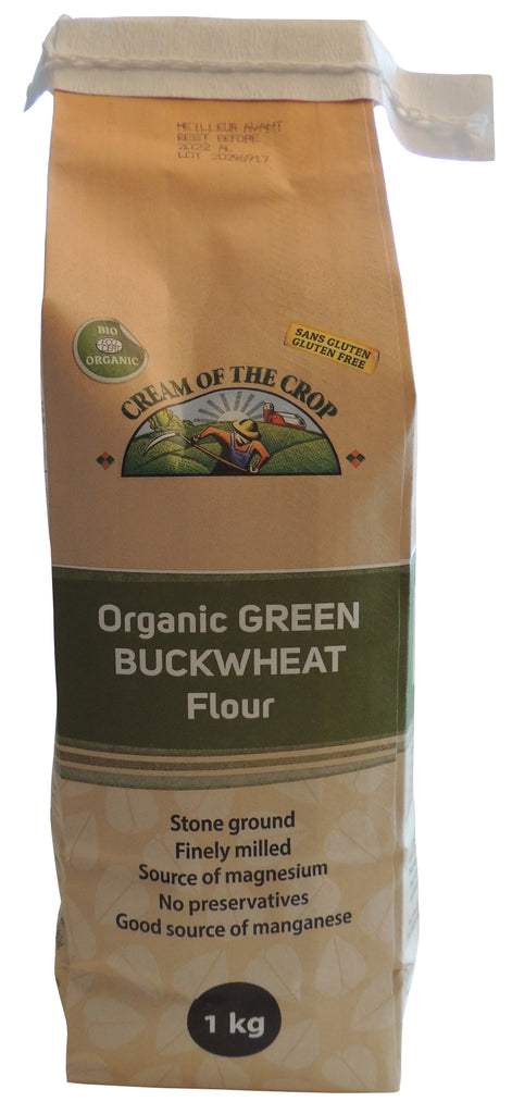 Organic green buckwheat flour  1 kg