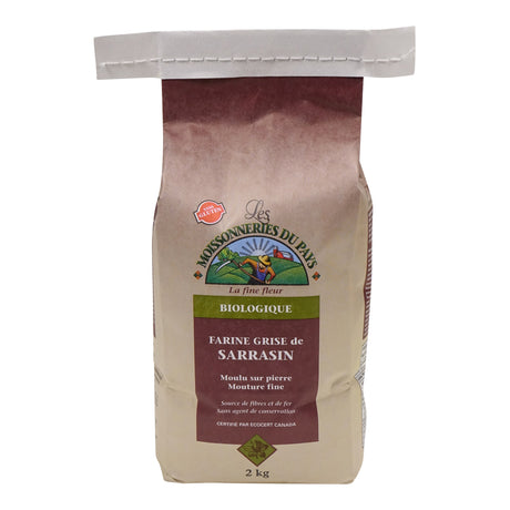 Organic dark buckwheat flour T60 2 kg